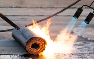 Whitewall Corner asphalt flat roofing repairs