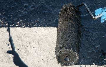 Whitewall Corner liquid sealant waterproofing